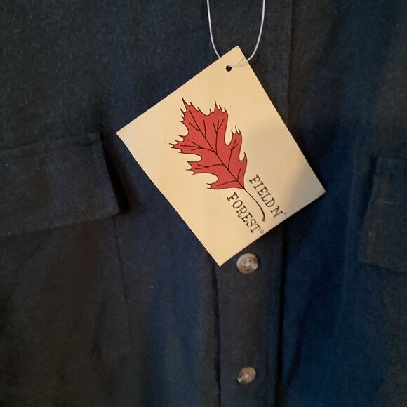 Field N’ Forest Men’s Big 3XL Green Button Up Buck Embroidered Shirt NWT - Picture 5 of 11